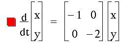 function(optotal(t),vector(x,y))=matrix(2,2,-1,0,0,-2)*vector(x,y)